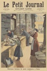 Neue Hilfspostämter in Paris